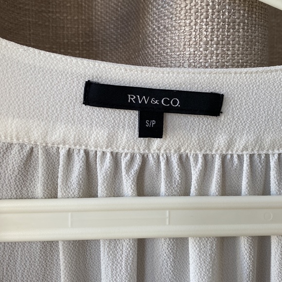 RW&CO White Blouse with Crochet Details - Picture 5 of 8